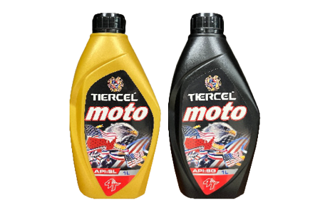 Synthetic Motorcycle Oil Bottle