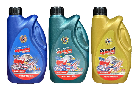 Synthetic Motorcycle Oil Bottle